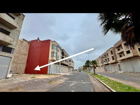 Terrain commercial à vendre sur l'avenue des 30 Abricots à Lotissement Al Karam 1, Berrechid - Terrain in Berrechid - 102m² - 1.122.000 DH