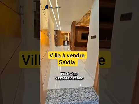 Villa de luxe avec piscine à vendre à Saïdia