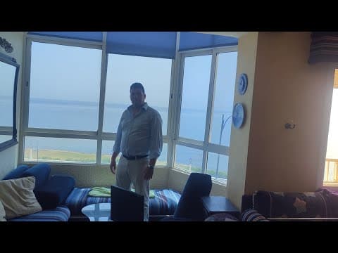 Vue imprenable sur la mer Méditerranée à Al Hoceïma 🌊