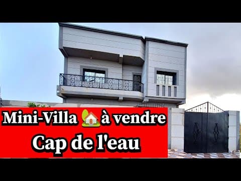 Mini-villa à vendre avec 2 façades à Cap de l'Eau, Nador - villa in Nador - 210m² - 1.600.000 DH
